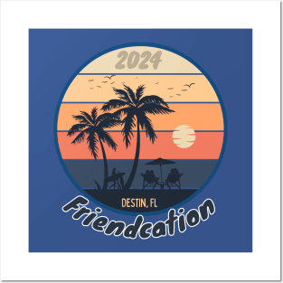 Friendcation Destin, Florida 2024 Posters and Art